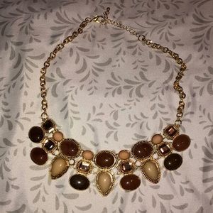 Rhinestone Statement Necklace